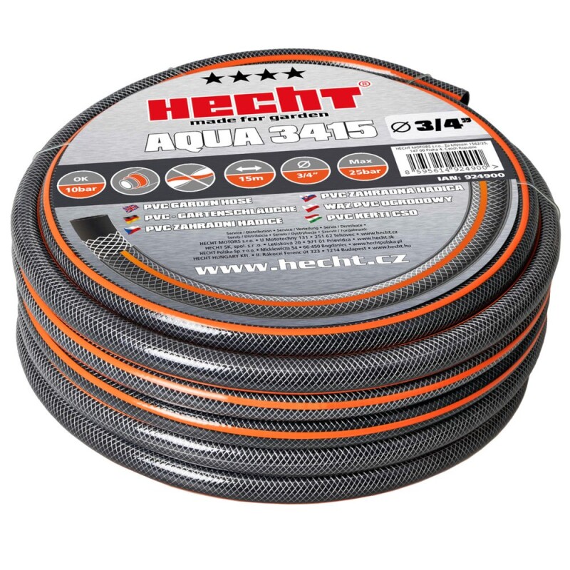 Three-layer garden hose - HECHT AQUA 3415