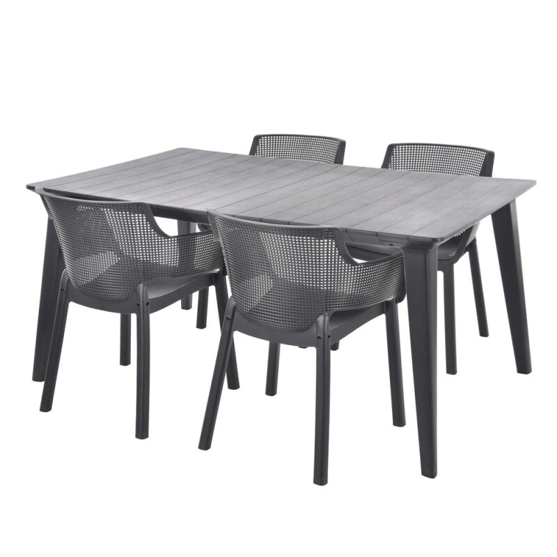 Garden furniture set - HECHT ELISA  GRAPHITE 4