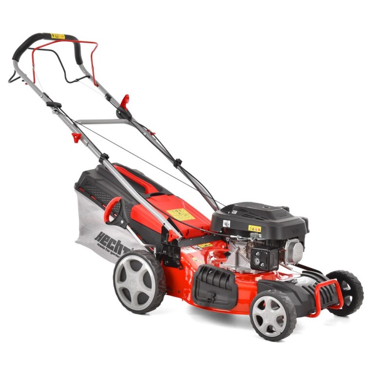 Petrol lawn mower with self propelled system - HECHT 547 SXW