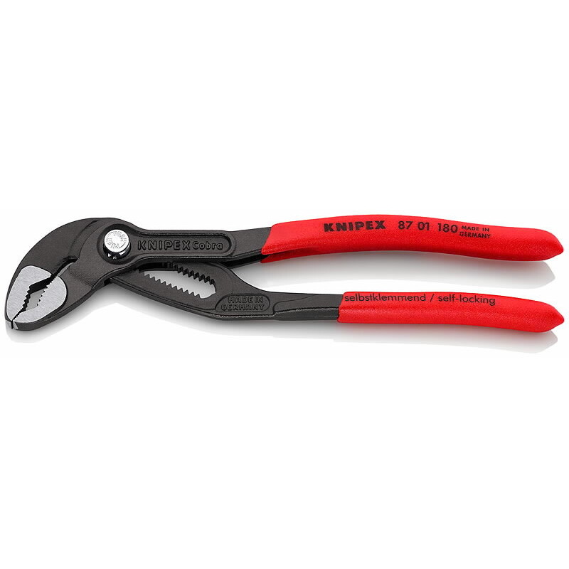 KNIPEX 8701180 Cobra® High-Tech veepumbatangid on 7-1/4-tollised (180 mm) tangid