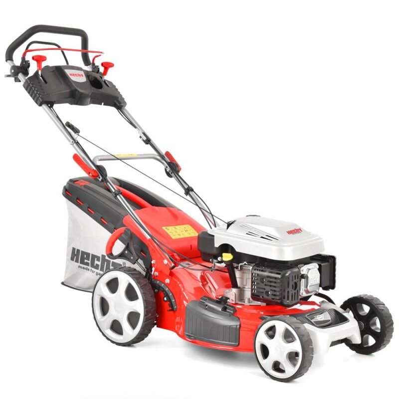 Petrol lawn mower with self propelled system - HECHT 5534 SX 5 in 1