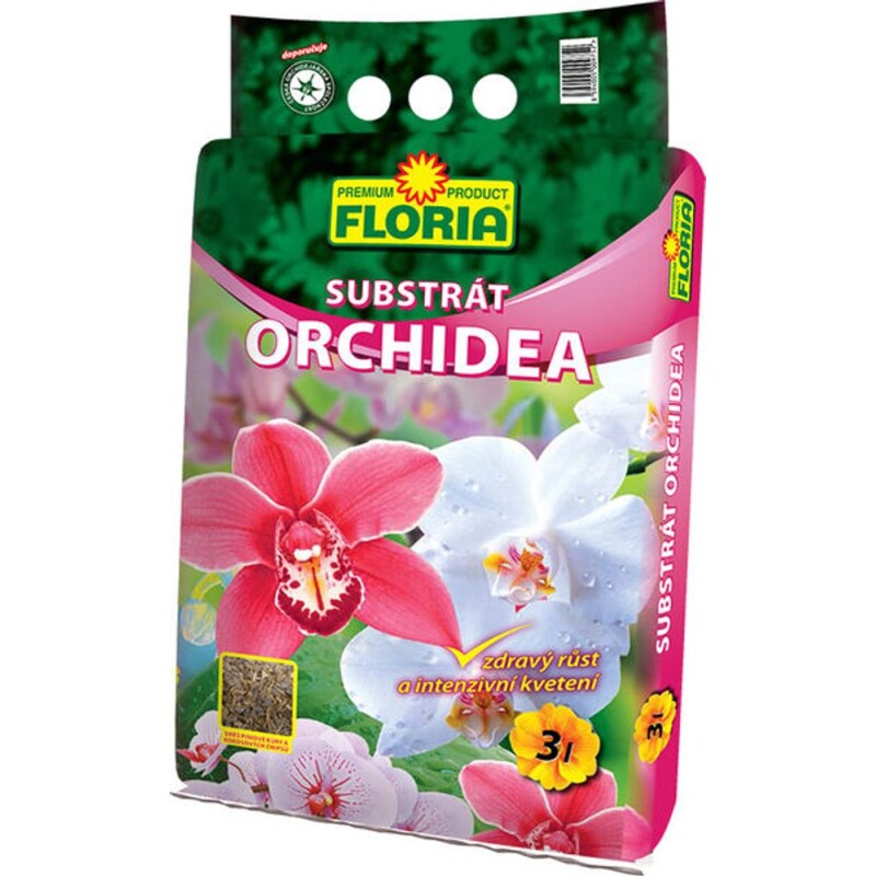 FLORIA Substrát pro orchideje 3 l