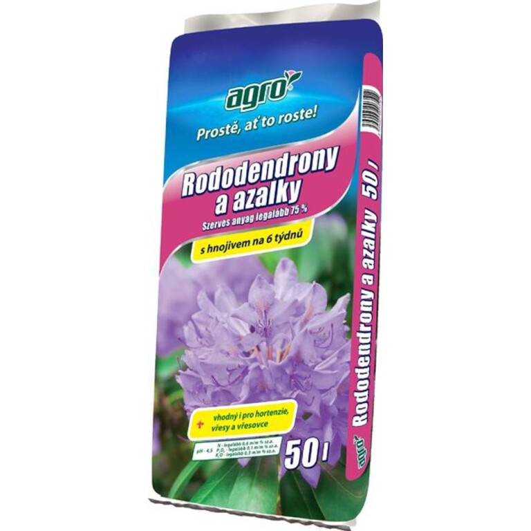 AGRO Substrát pro rododendrony a azalky 50 L