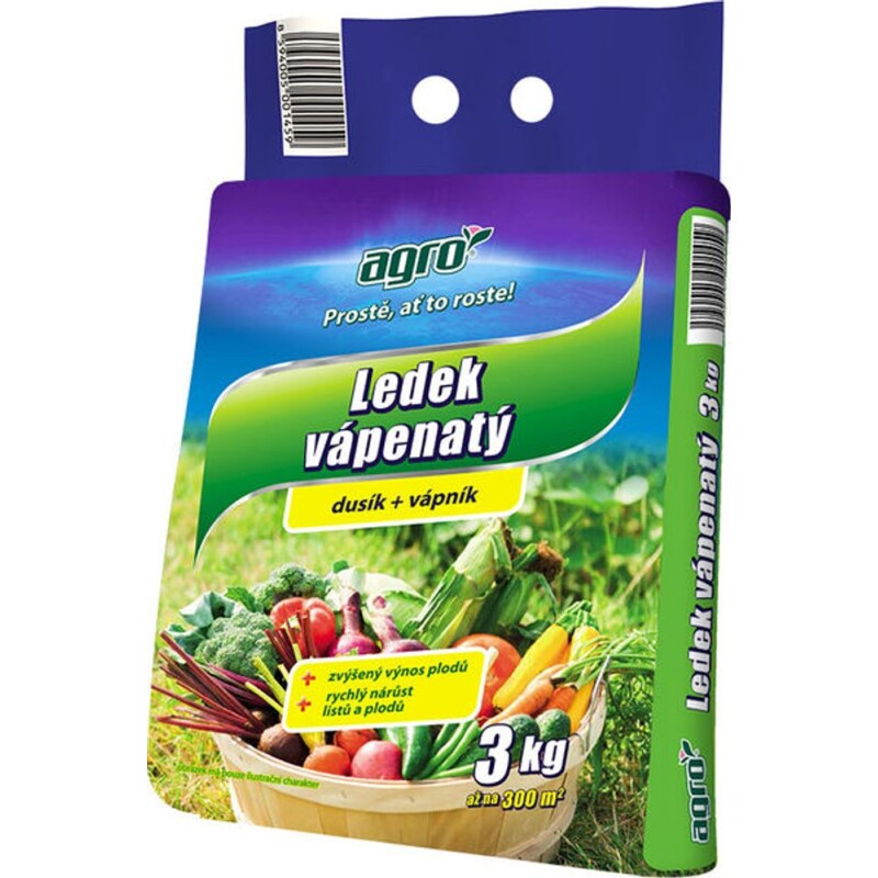 AGRO Ledek vápenatý 3 kg