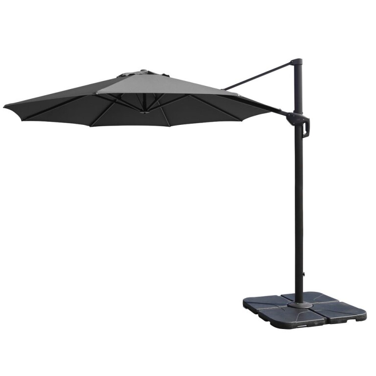 Garden parasol with base - HECHT ROMA SET