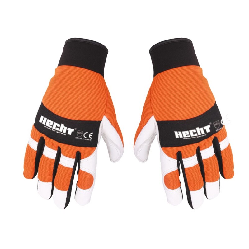 Summer protective gloves for chainsaws - HECHT 900107 L