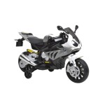 Accu motorbike for kids - BMW S1000RR - Grey