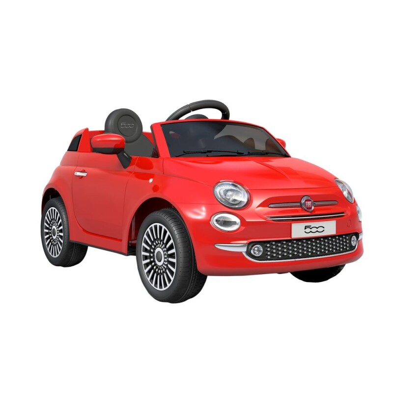 Accu car for kids - FIAT 500 RED