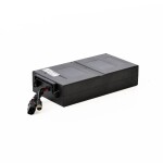 <p>Additional battery for HECHT COVID / COCIS MAX. Onto floor installation. Provides up to 2x higher range. Lithium battery 60V / 20Ah with lock (key). Under the cover in the floor there is a space intended for storing this additional battery including the connector.</p>