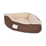 <p>Luxury bed for demanding pets. Made from flax and corduroy. Very comfortable.</p>