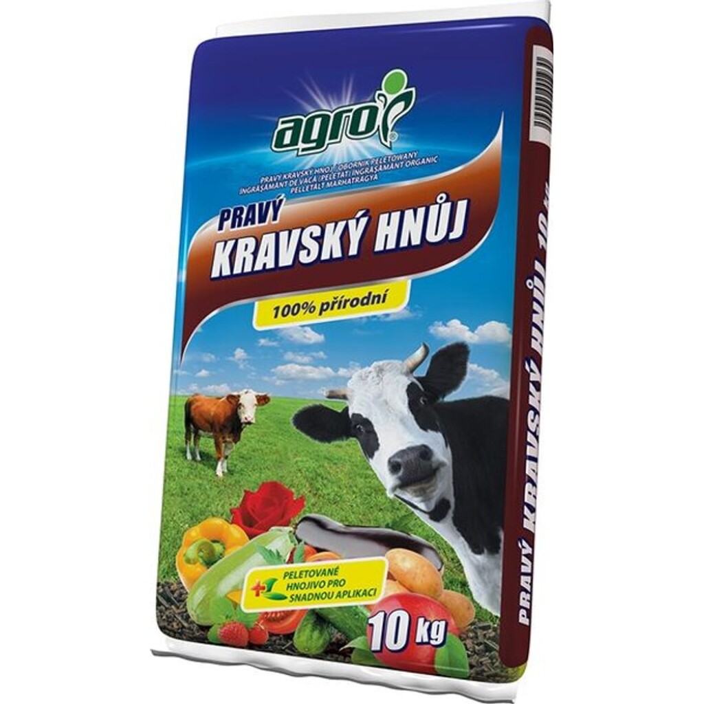 Agro Genuine Cow Manure is an organic fertiliser made from cow manure using a drying and pressing process.