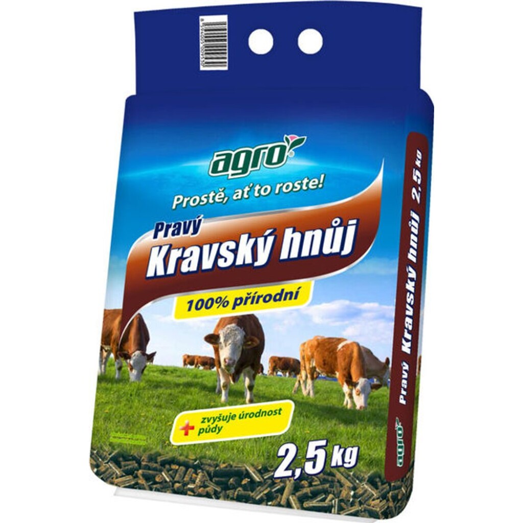 Agro Genuine Cow Manure is an organic fertiliser made from cow manure through a drying and pressing process.
