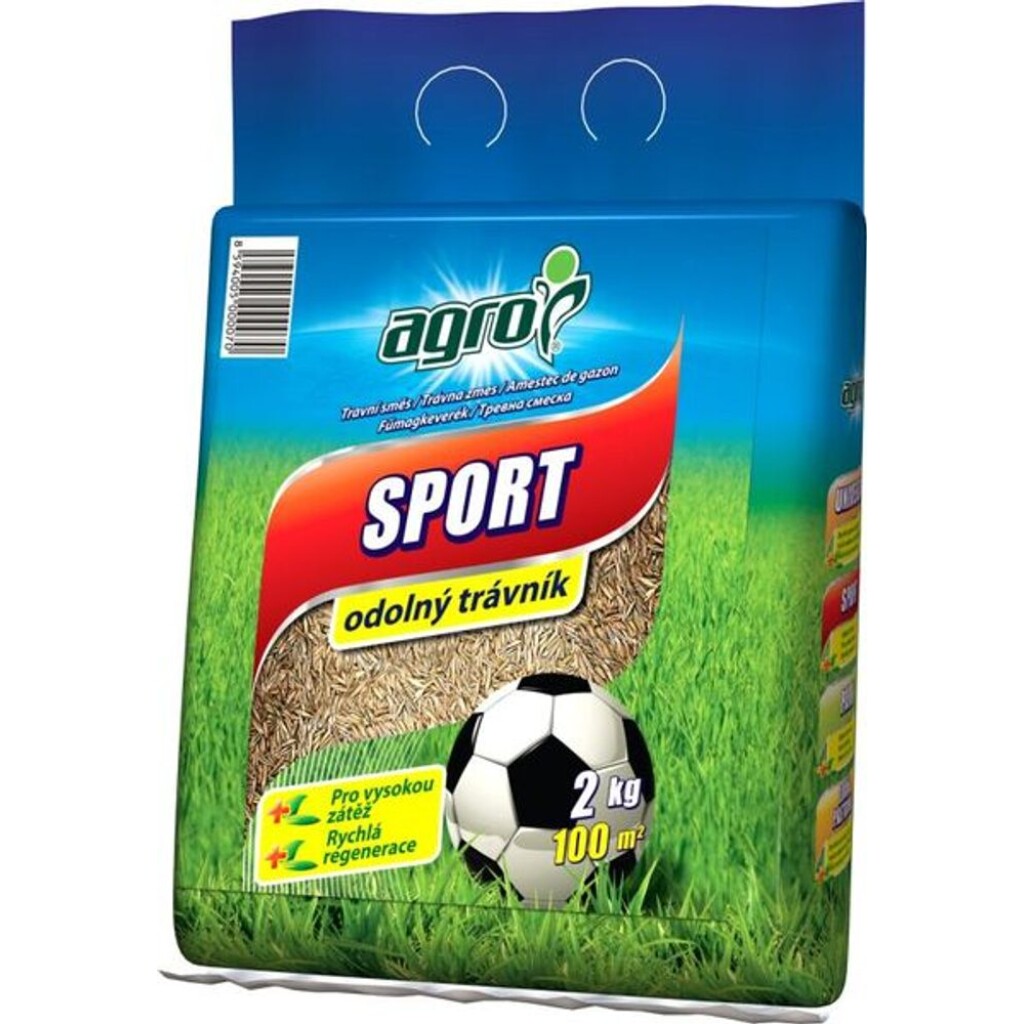 AGRO Grass Seed Mix SPORT is prepared from quality grass varieties that