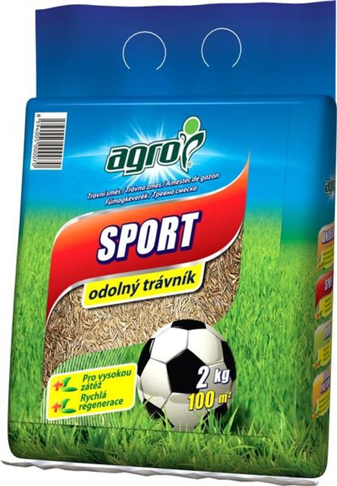 AGRO Grass Seed Mix SPORT 2 kg AGRO Grass Seed Mix SPORT is prepared from quality grass varieties that