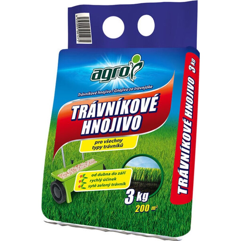 AGRO Lawn Fertiliser is designed for basic fertilisation of grassy areas at the beginning and during the growing season.