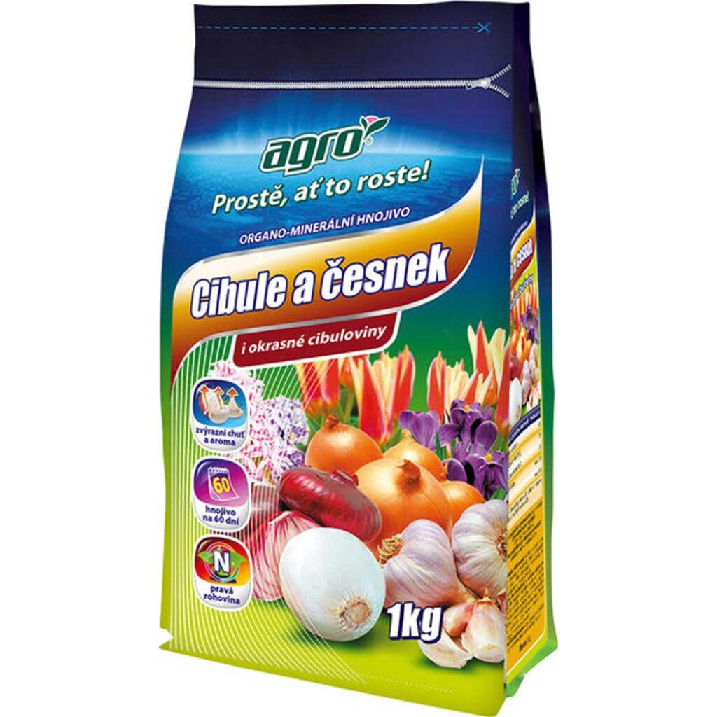 AGRO Organo-mineral Fertiliser for Onions and Garlic is designed for all types of onions