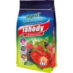<p>AGRO organo-mineral fertiliser for strawberries supports strawberry plants in producing full