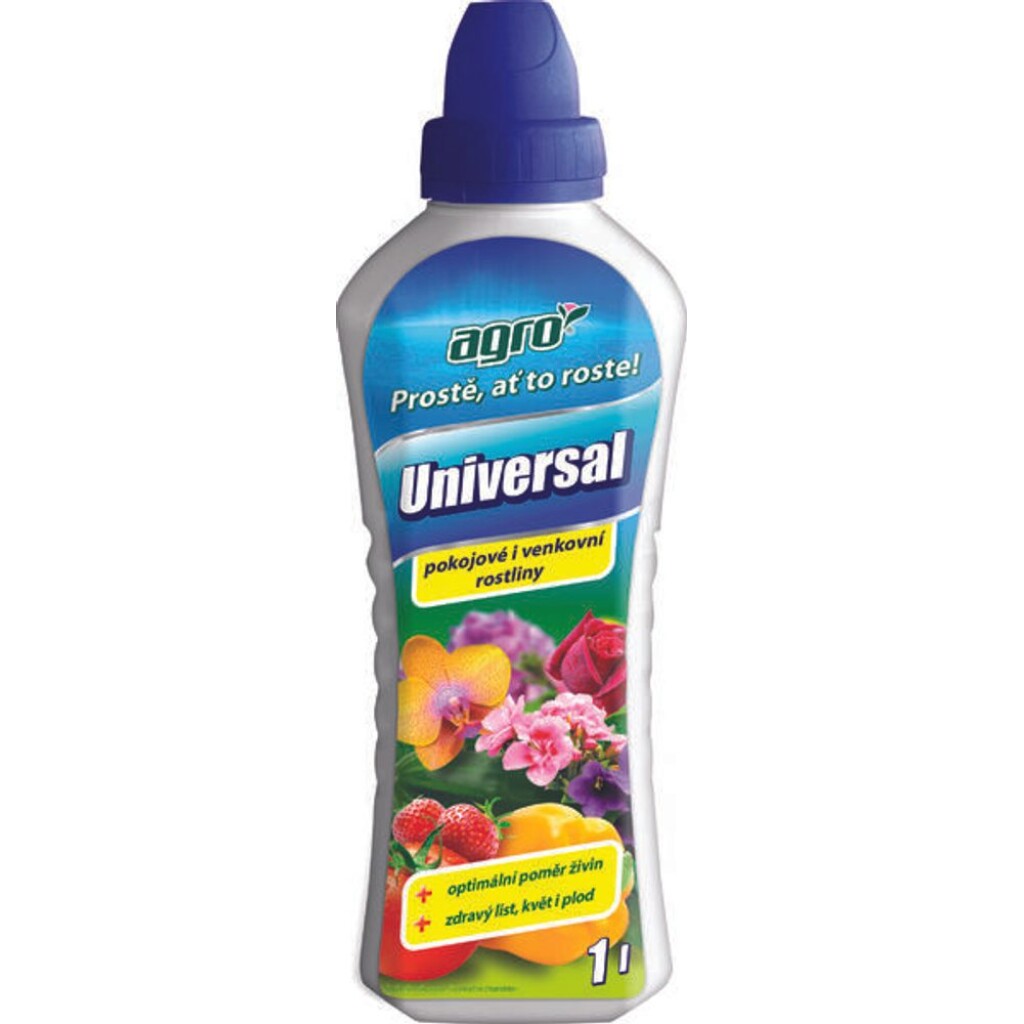 Agro UNIVERSAL is a high-quality universal liquid fertiliser suitable for all indoor