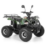 <p>Accu ATV. Max. speed 45 km/h. Direct drive electric engine 1200 W. Battery 72V/20Ah. Charging time 8 - 10 hours. 2" towing hitch. The calculated range per charge is 48 km. <strong>Approved for operation on public roads (COC list)</strong></p>