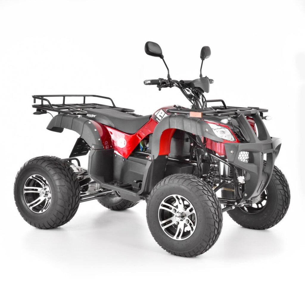 Accu ATV. Max. speed 45 km/h. Large terrain wheels