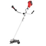 <p>Accu brushcutter with 25.5 cm blade span and 35 cm string span. Dividable shaft. Voltage 40V. Semi-automatic string unwinding. Ergonomic Bike handles. Weight 4