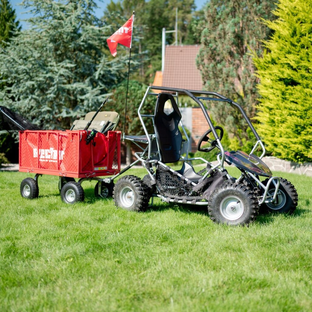 This vehicle is not suitable for use on public highways!