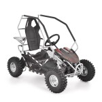 <p>Accu buggy with metal frame. Speed up to 30 km / h. Electric engine 500 W. Battery 36 V /12 Ah. Maximum weight capacity: 54 kg. The seat is equipped with a safety seat belt. The seat can be adjusted to the size of the driver.</p>