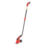 <p>Cordless grass trimmer with working width 8/11 cm. Telescopic handle.<br />