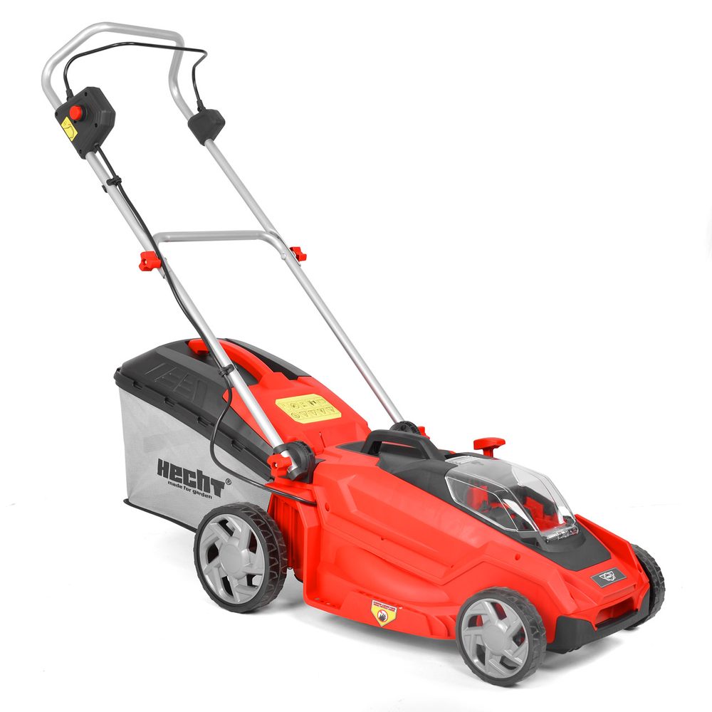 Accu lawn mower - HECHT 5070 Cordless lawnmower with a 40 cm reach. Voltage 2 x 20 V. Basket capacity 40 l. Mulching plug included. Suitable for mowing areas up to approx. 600m2. Battery and charger not included.