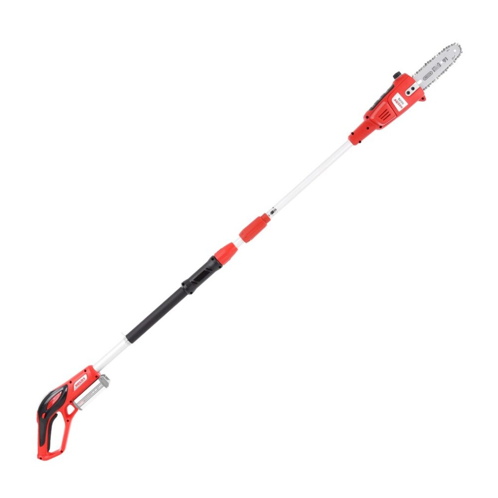 Accu (cordless pruning) saw. Bar length 20 cm. Voltage 20V. Weight 3