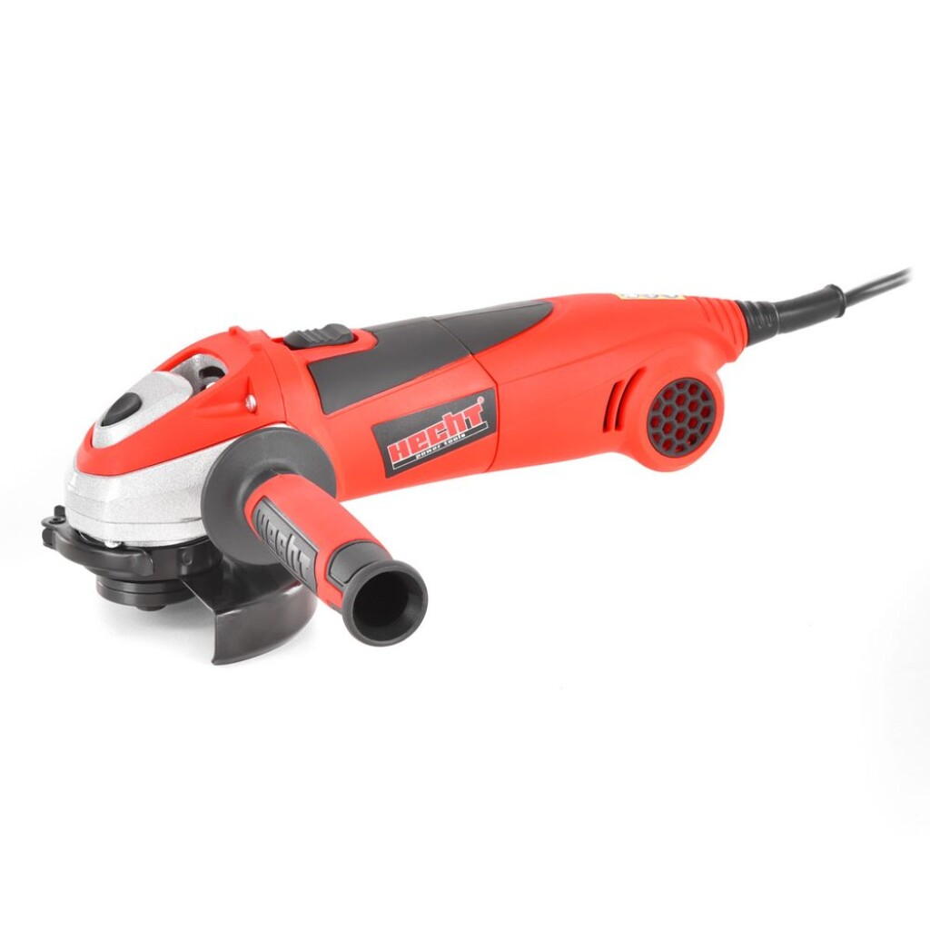 Electric angle grinder with a power input of 710 W. Speed ​​without load 12000 rpm. Wheel diameter 115 mm