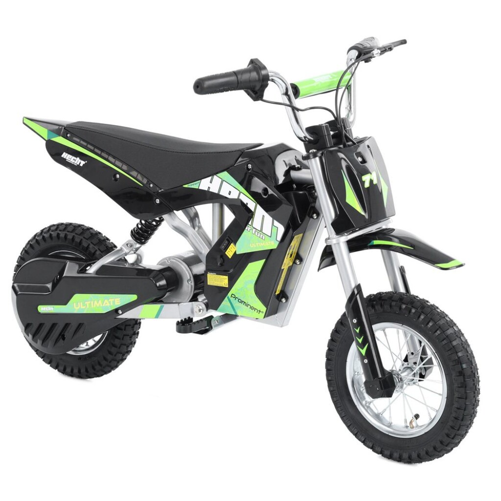 The Accu minicross HECHT 54300 is the perfect choice for young motorcycle enthusiasts. With a maximum speed of 16 km/h and a range of up to 17 km