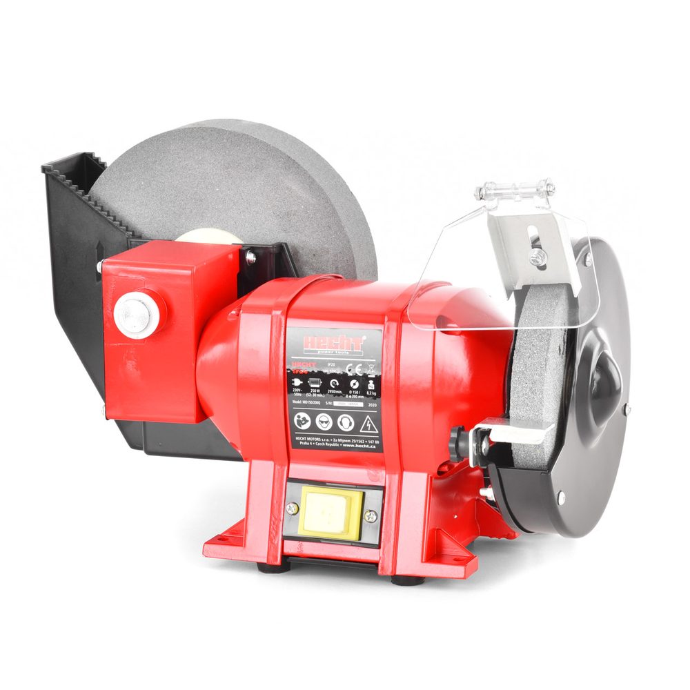 Bench grinder - HECHT 1724 Electric double disc bench grinder. Power consumption 250 W