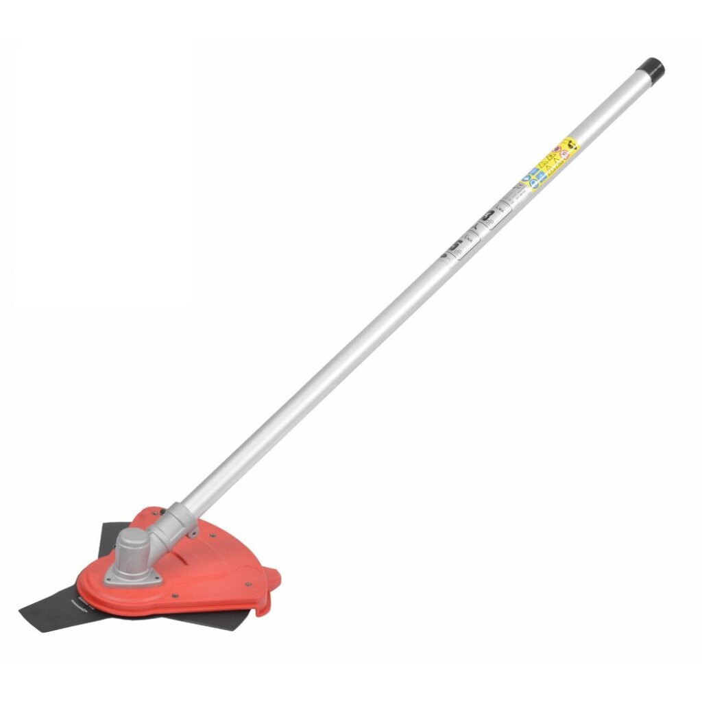 Brushcutter attachment for HECHT 1441. The delivery includes a three-toothed knife