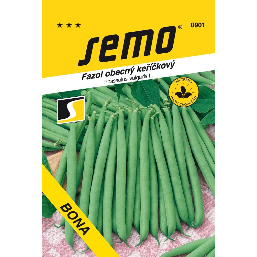 Garden bean. Medium-early to late variety (growing period 68-72 days) of bush type