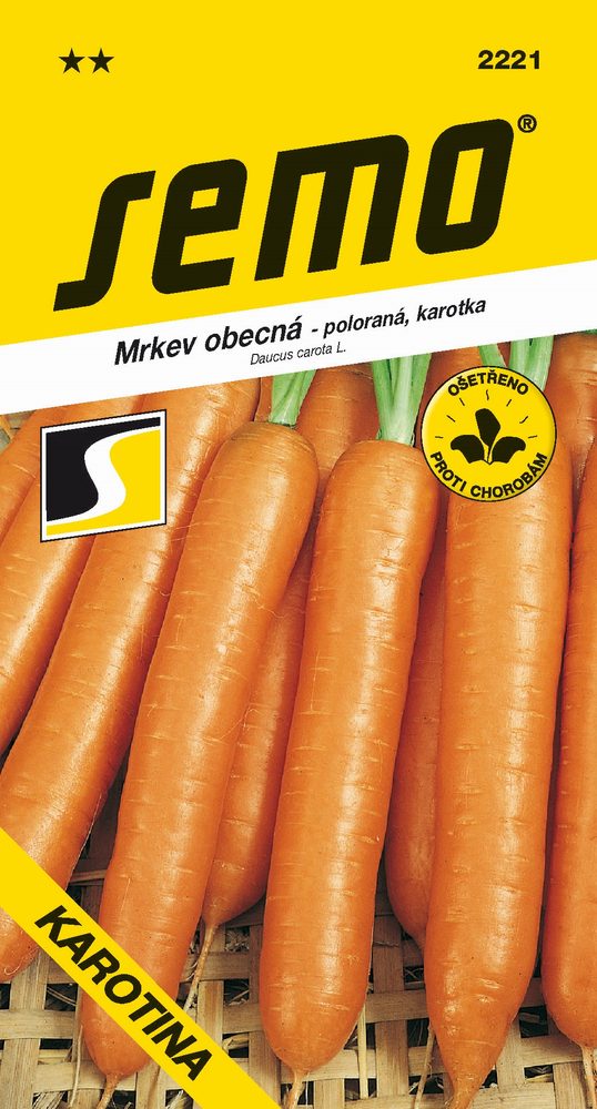 Carrot Karotka - Karotina Semi-Early 2.5g Quality semi-early carrot variety for short-term storage.