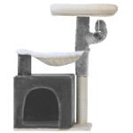 <p>Multi-level scratching post with bed and sisal posts. Height 75 cm.</p>
