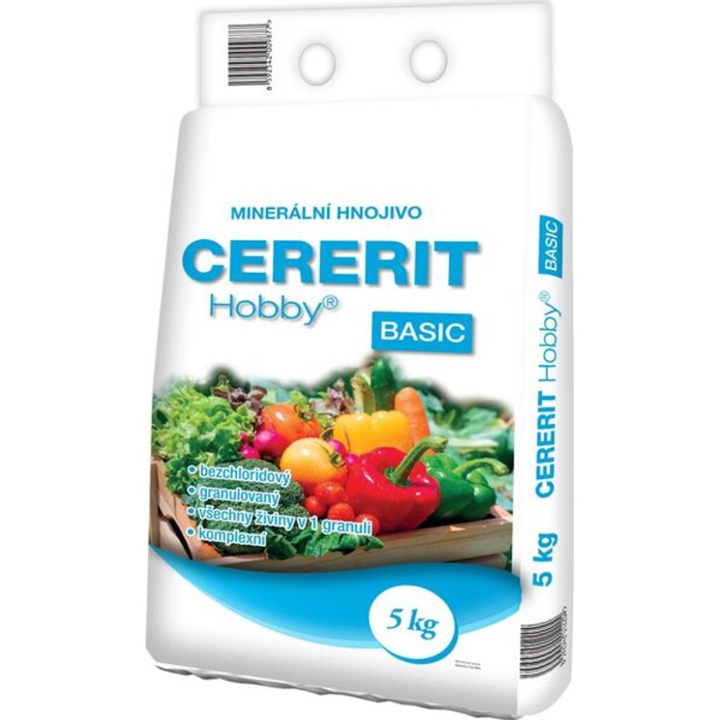 CERERIT Hobby® Basic is a chloride-free granulated (compacted) fertiliser containing trace elements such as iron.