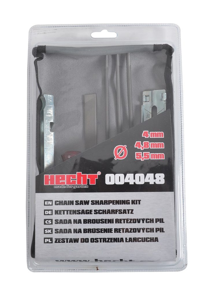 Chainsaw sharpening kit 4mm Set for chain sharpening. Files 4mm