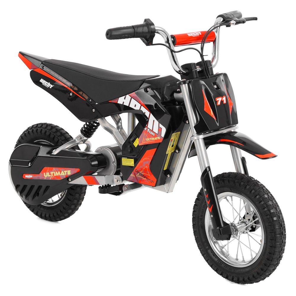 Cordless Motorcycle - HECHT 54300 RED The Accu minicross HECHT 54300 is the ideal choice for young motorcycle enthusiasts. With a top speed of 16 km/h and a range of up to 17 km