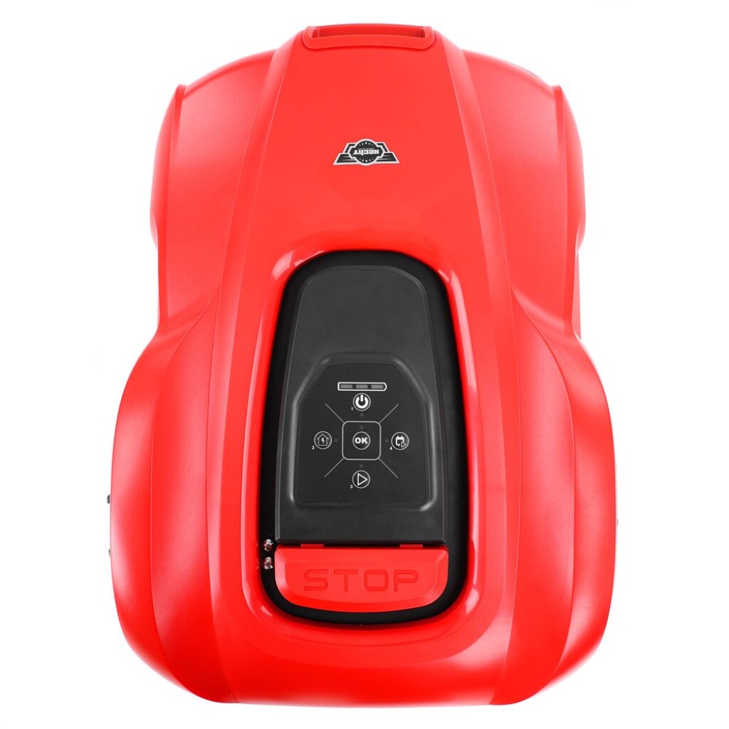 voltage 20 V. Battery capacity 2 Ah. Recommended mowing area up to 400m2. Bluetooth app for Android