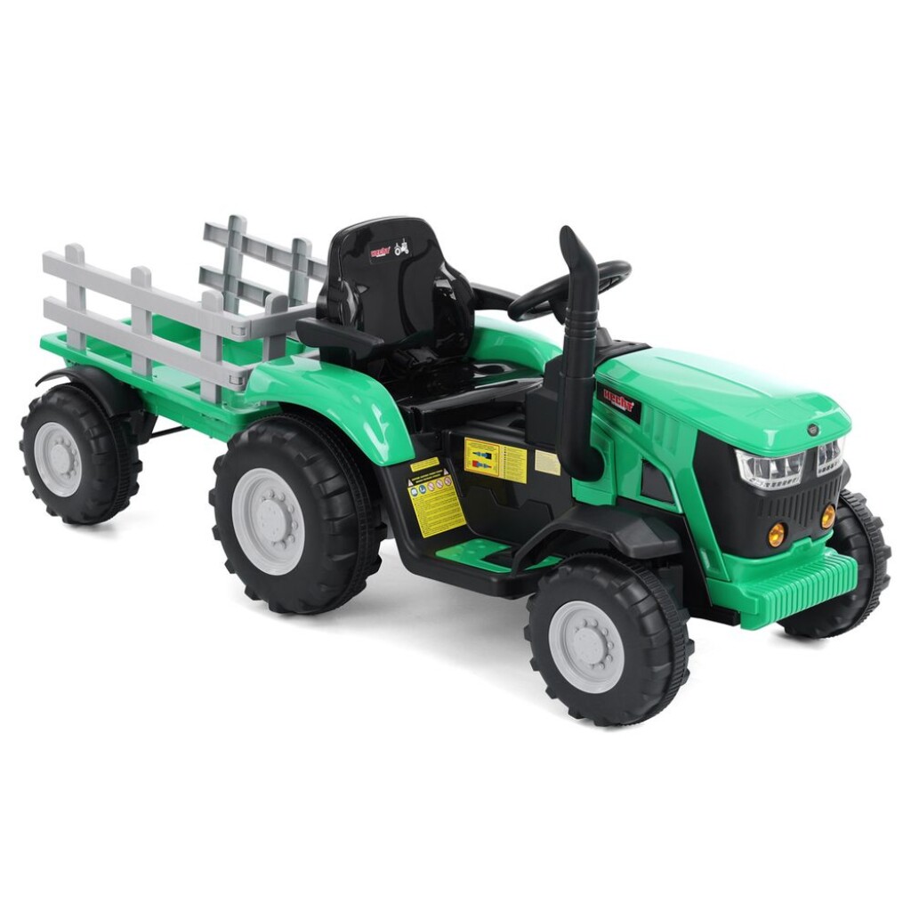 Children's vehicle - cordless tractor with roller . Battery 12 V