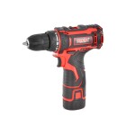 <p>12 V Cordless screwdriver / drill. 2 Ah Li-ion battery. Speed without load 0 - 350/0 - 1300. Max. torque 22 Nm. Clamping diameter 0.8 - 10 mm.</p>