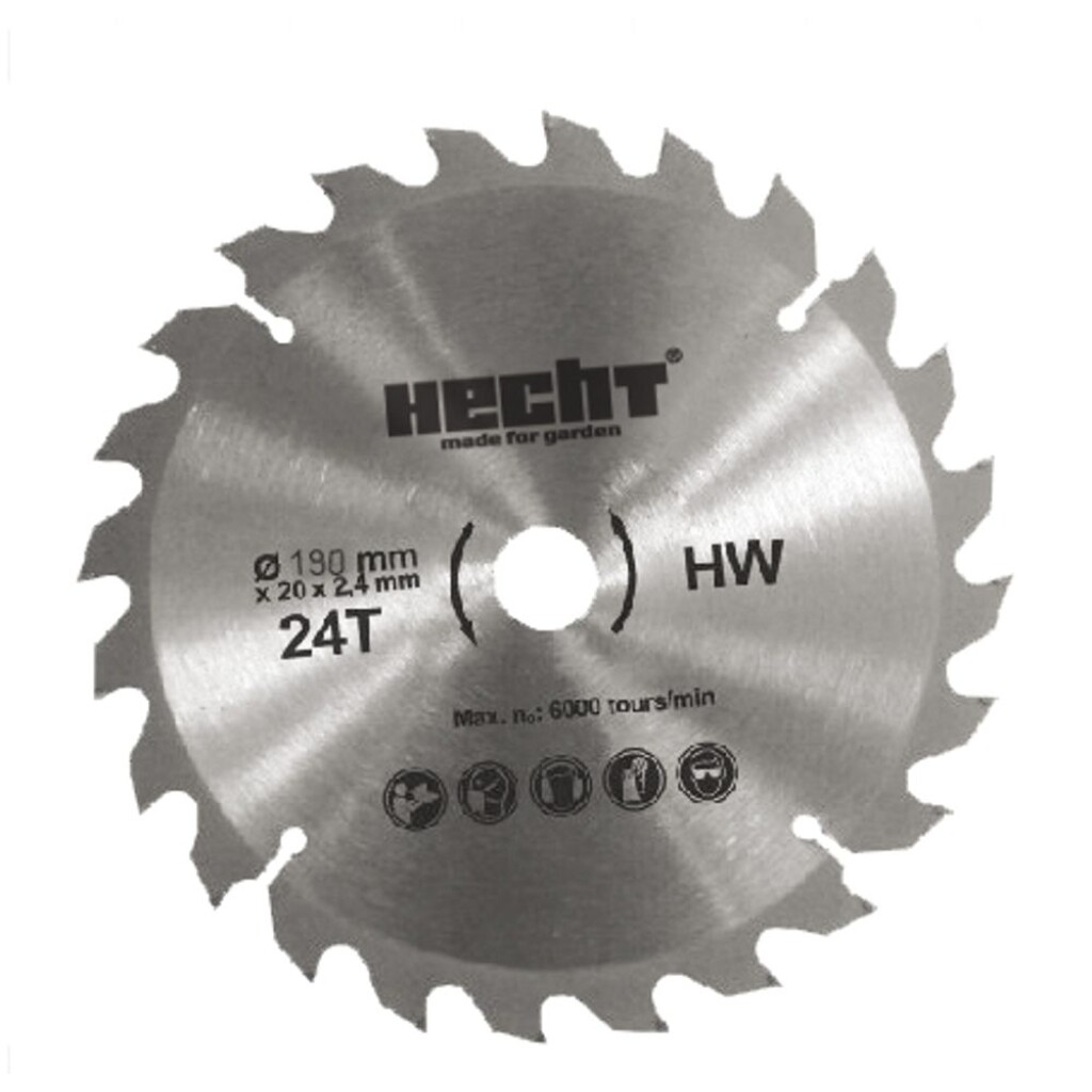 Cutting blade for saw HECHT 1619. Diameter 190 mm.