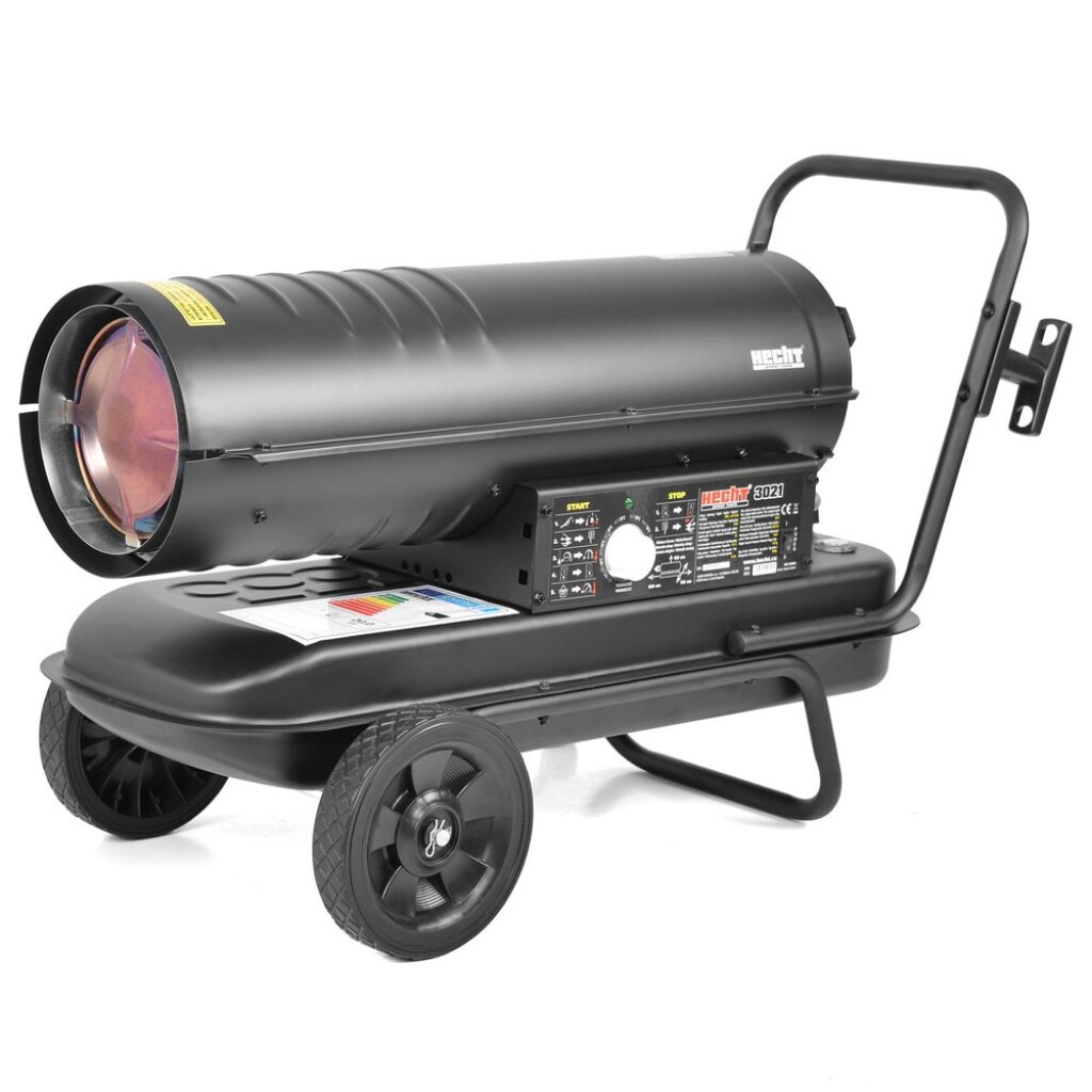 Hecht 3021&nbsp;is an diesel hot air turbine suitable for heating ventilated area