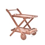 <p>Made of tropical wood Meranti. Suitable for sheltered garden areas. Max. load 120 kg.</p>