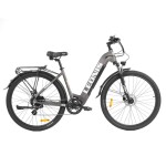 <p>Electric bike HECHT LEONIS. Shimano derailleur. Front suspension fork. Disc brakes. 29" aluminium frame with 36 V /15 Ah battery. 250 W motor