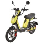<p>Electric moped (scooter) with 800 W motor. Max. speed 40 km / h