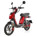 <p>Electric moped (scooter) with 800 W motor. Max. speed 40 km / h