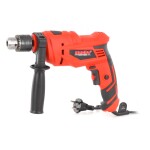 <p>Electric drill with impact driver. Power 650 W. Speed without load 0-3000/min. Max. drilling diameter iron 13 mm. Impact hammer 0-48000 rpm. Weight 1